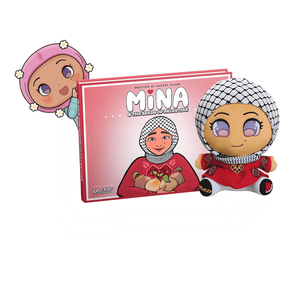 Mina book and Palestine doll bundle