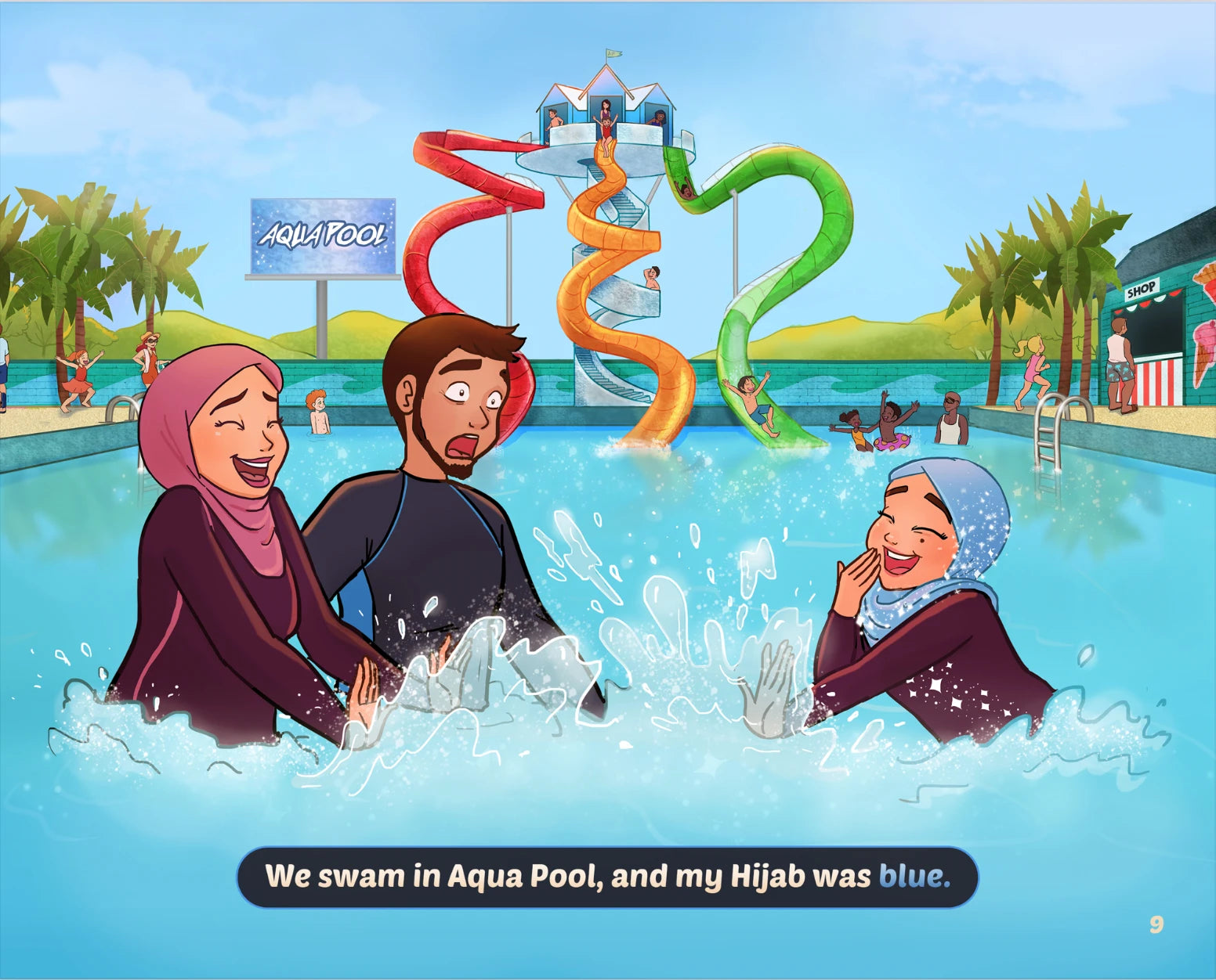 My Magical Hijab (Children's Book) ✨ - Muzzy