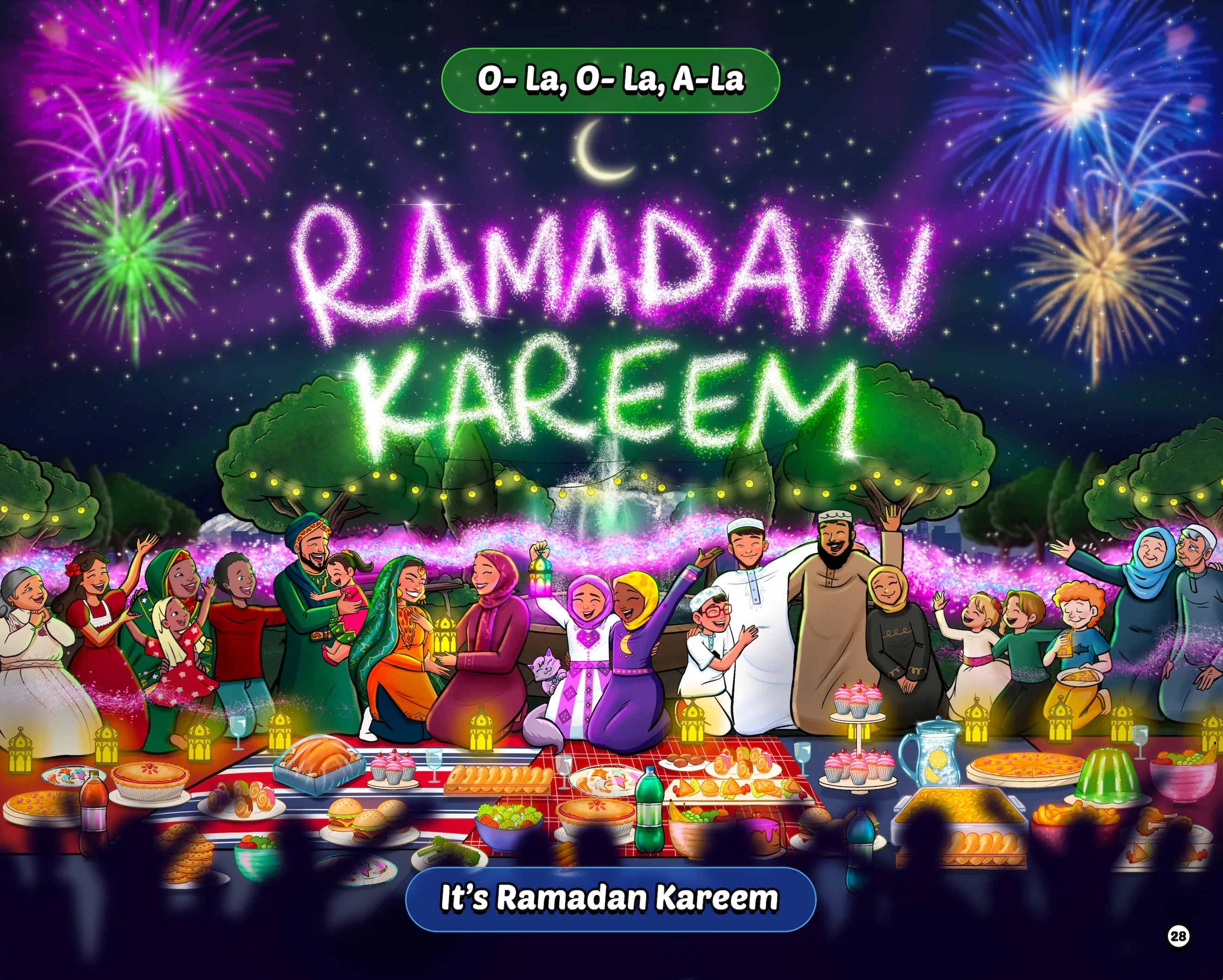 Mina & The Ramadan Lights (Limited Edition) - Muzzy