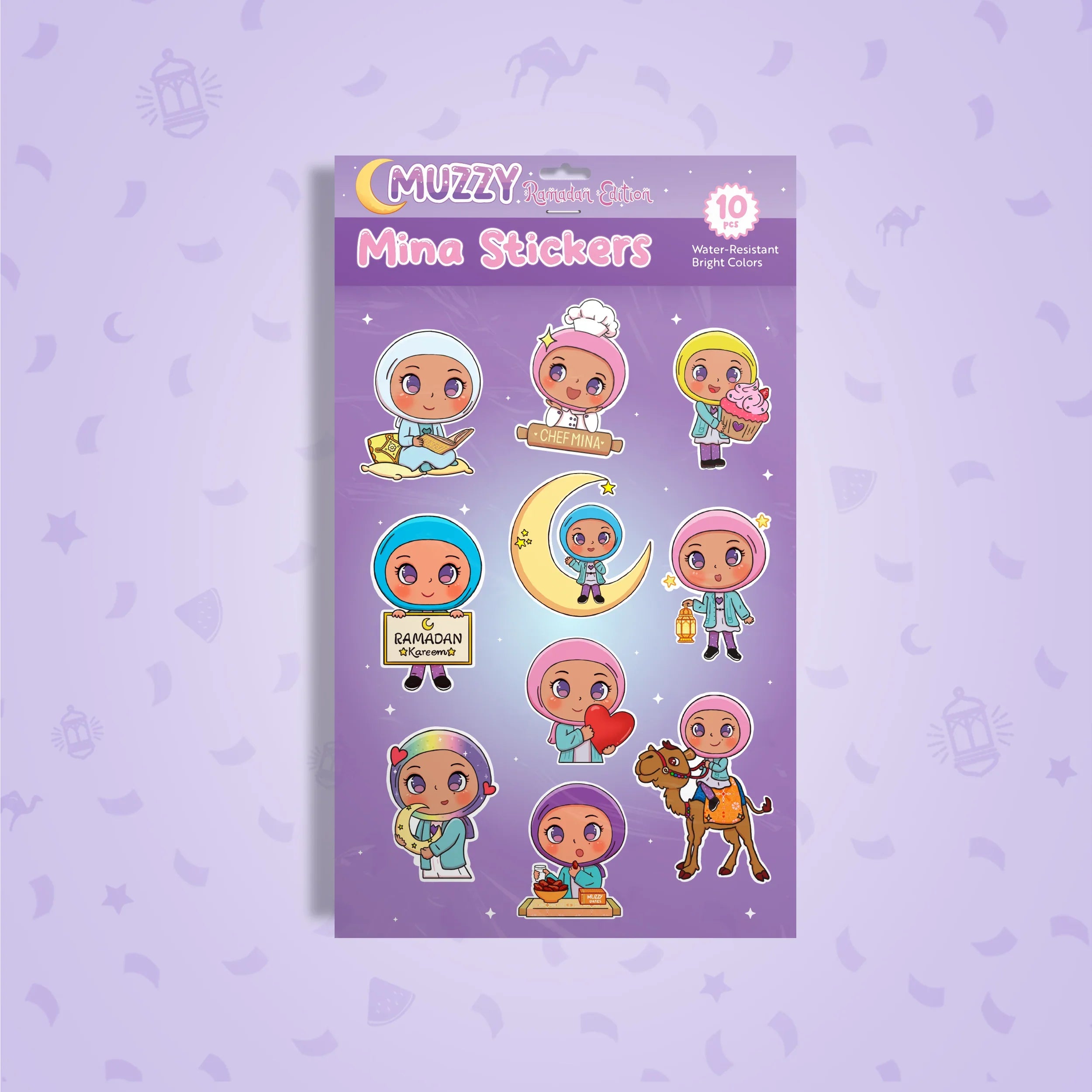 Mina Stickers - Muzzy