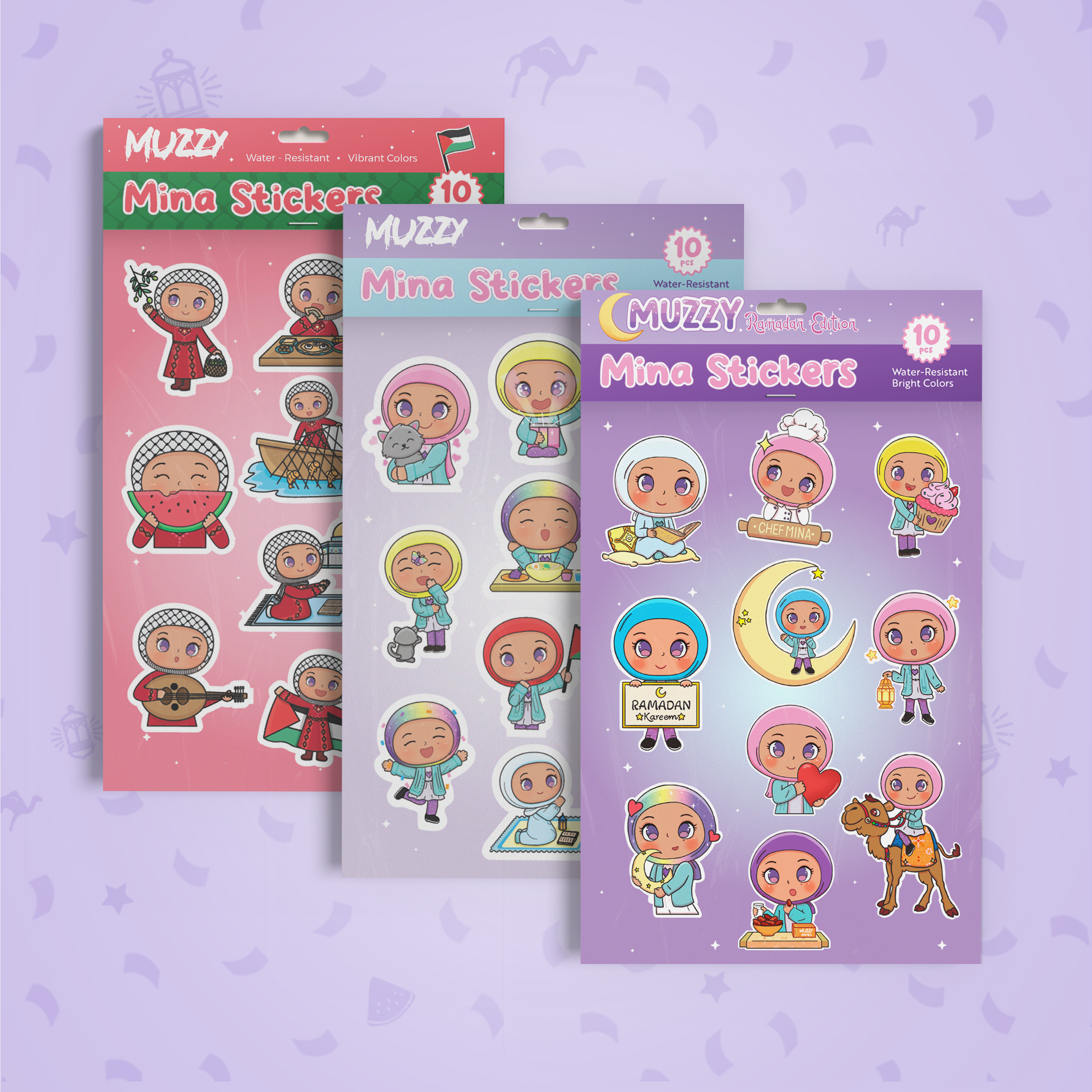 Mina Stickers