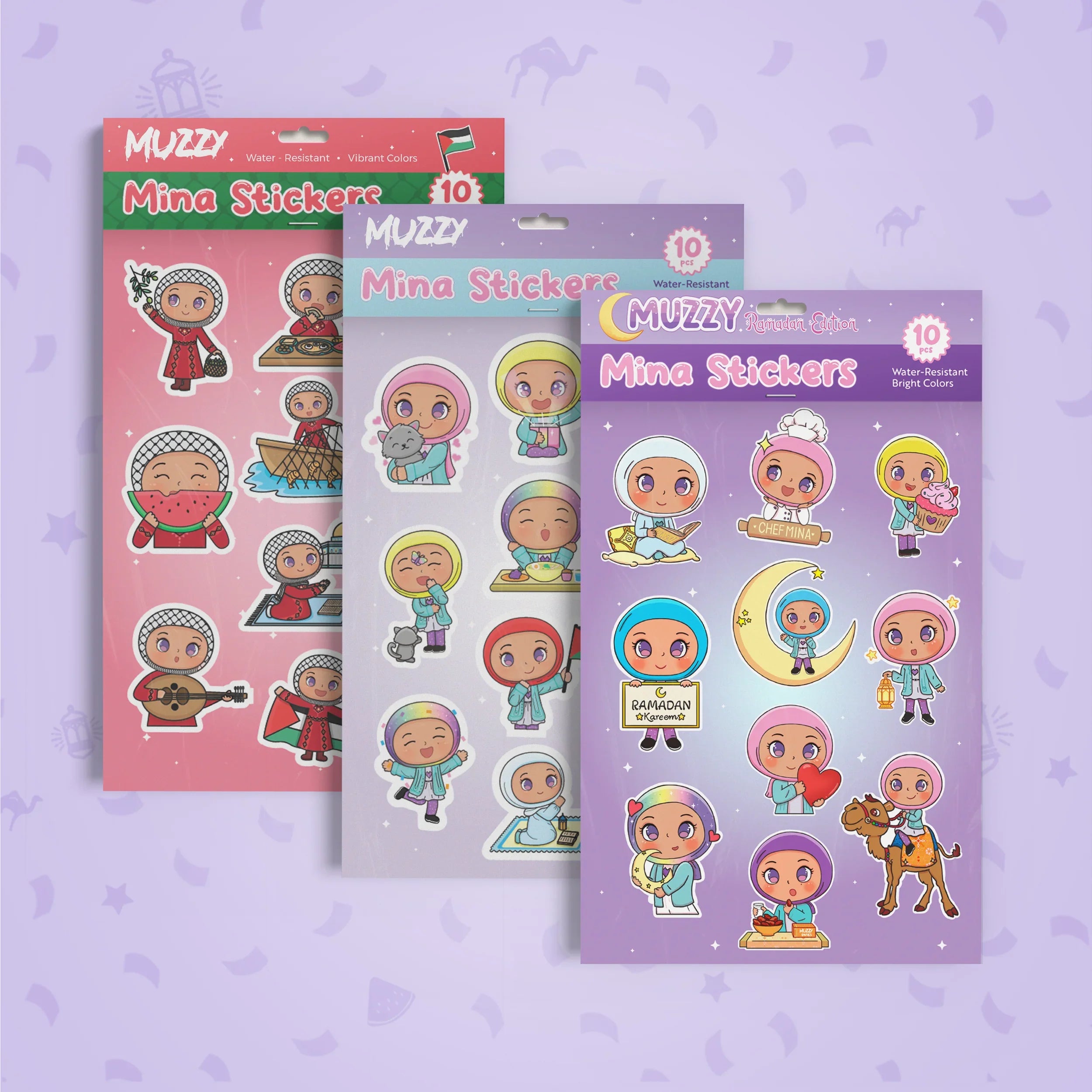 Mina Stickers - Muzzy