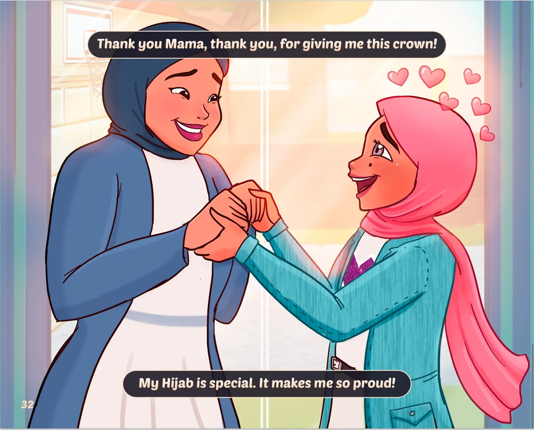 Mina's Magical Hijab (Children's Book) - Muzzy