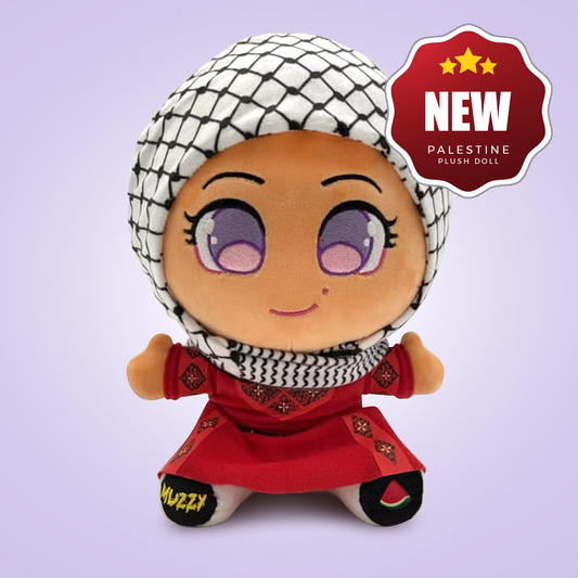 * Palestine Plush Doll (Kuffiyeh Edition) 🇵🇸 🍉