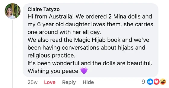 Customer comment