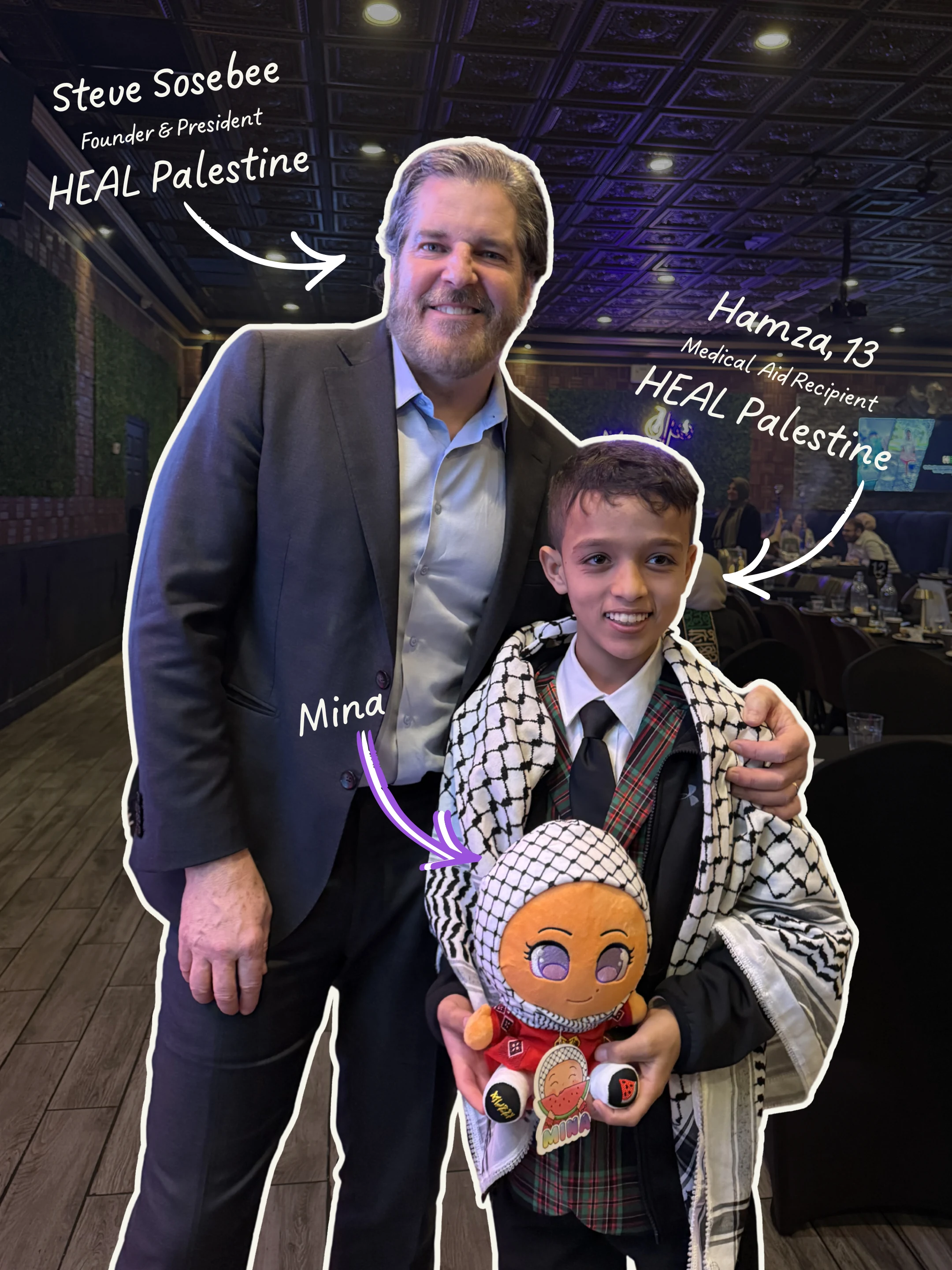 Steve Sosebee and Hamza